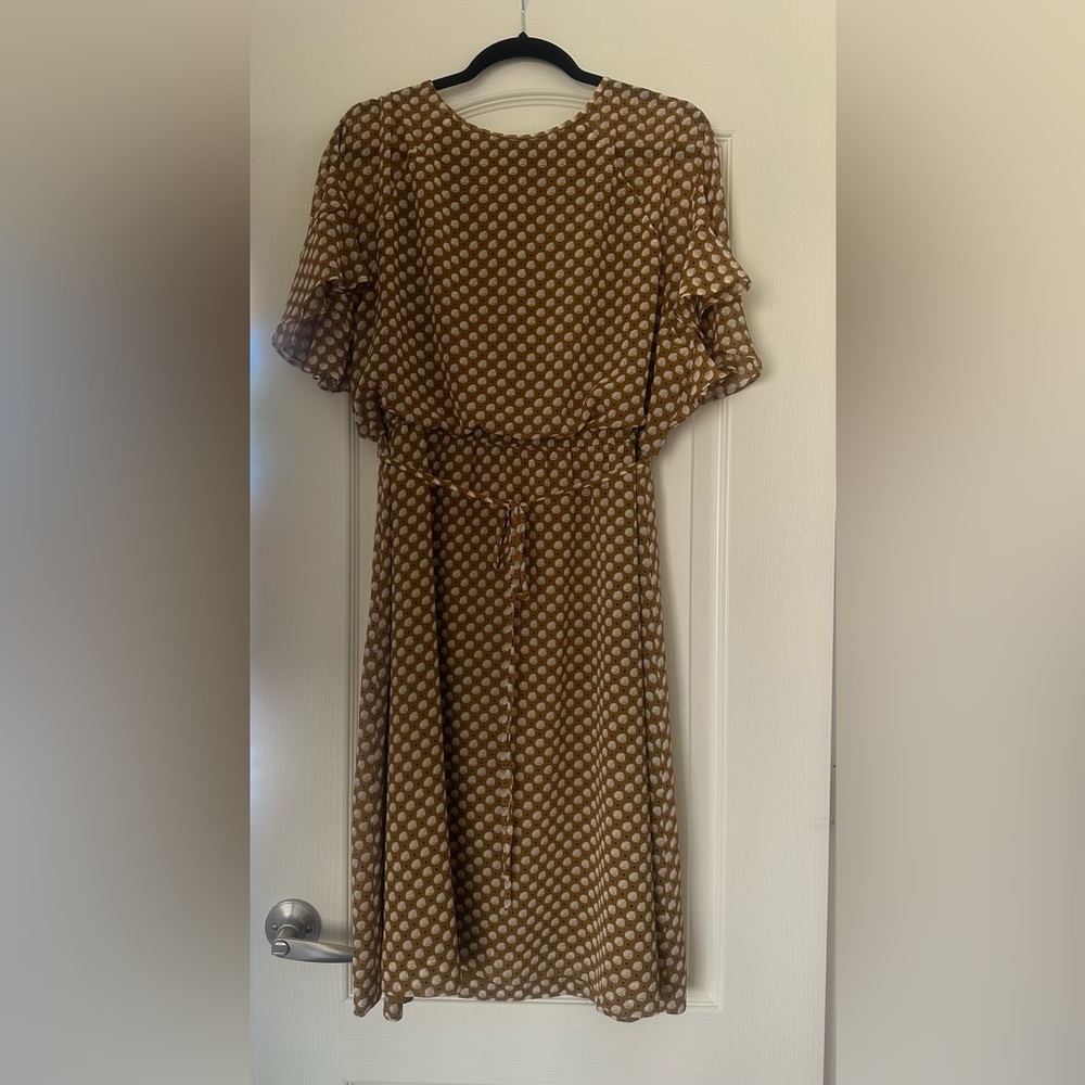 Loft midi dress.